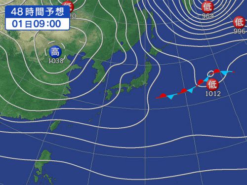 明日は釣りに行けるかな？　12月1日 　木曜日の釣行予報