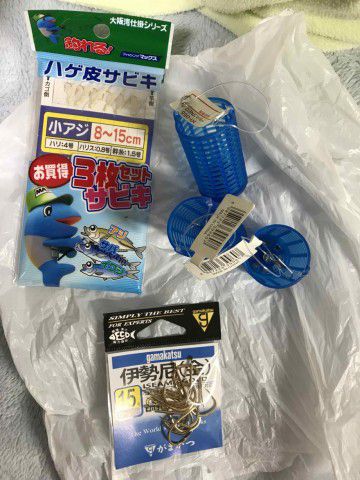 初心者との釣行準備、横で僕は…