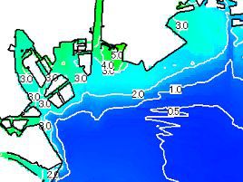 暑い時期の湾奥釣行には貧酸素水塊分布予測が必見かも