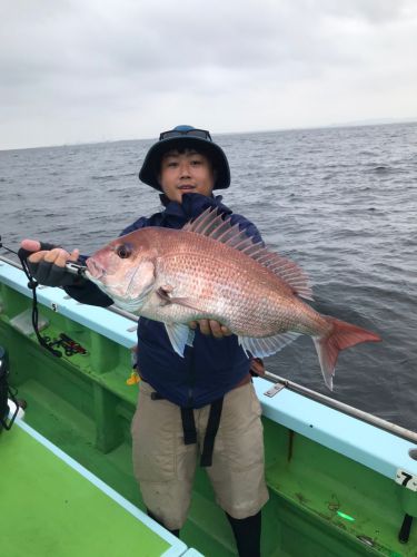 16日。ひとつテンヤ真鯛の釣果‼︎